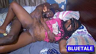 unplanned threesome with my stepmom in the bedroom turned so hot and passionate