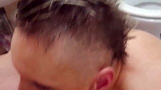 German milf Sandra blows clients raw