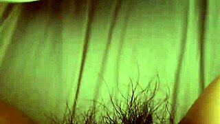 Hairy Cougar Mom Plays Piano with Mature Pussy Exposed