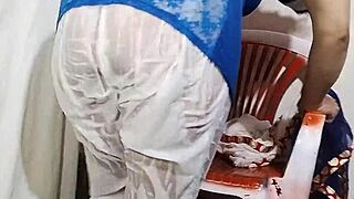 Heartbeat Stops at Desi Big Ass Long Nipple Boobs in Wet Clothes