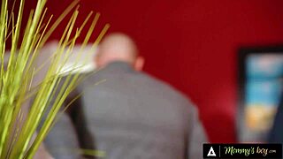 hey, upset milf sheena ryder catches assistant melissa stratton nuru massaging her hubby!