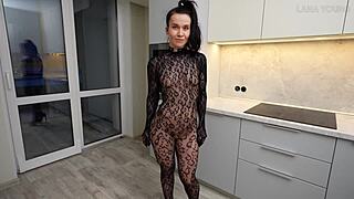 Hey stepson caught me dressed sexy fucks all my holes