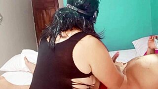 mature milf neighbor gets her deepthroat skills tested on my throbbing cock