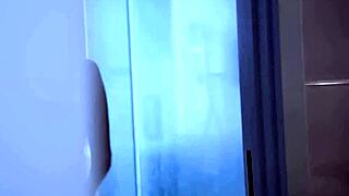 Stepson Mike Ox fucks horny stepmom Carina Blair in steamy shower doggystyle