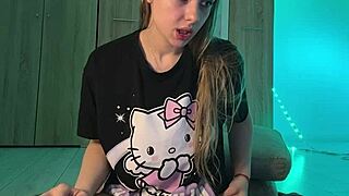 teen milf squirts wildly with anal plug bent over doggystyle