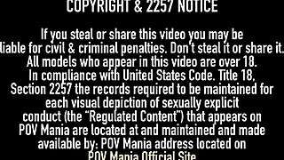 ariella ferrera's big tits throat gaped by miles long