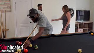 yo, it's messy when your buddy stays and milf rides his bbc barefoot