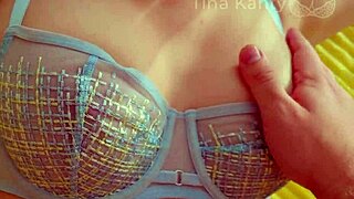 bedroom tease: natural tits sucked, pussy licked intimately