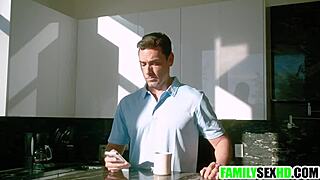 wife catches husband balls deep in her stepsister's wet pussy