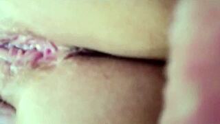 Mature Latina Fingers Wet Vagina and Luscious Boobs in Homemade Solo!