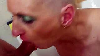 german milf prostitute sandra takes deep facefuck pounding