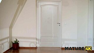 mature czech blonde cougar defective dicking shaved pussy natural tits piercing seduction