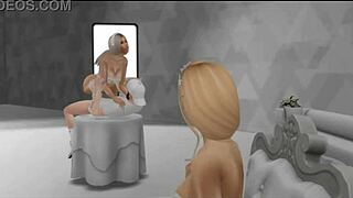 nicki chyna heavenly ebony big tits threesome romp