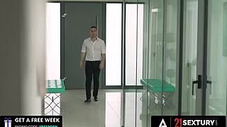 Craving Deep Anal After Work? Horny MILF Angelica Heart Takes It All from 21Sextury