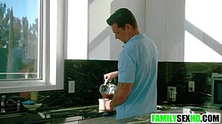 wife catches husband balls deep in her stepsister's wet pussy