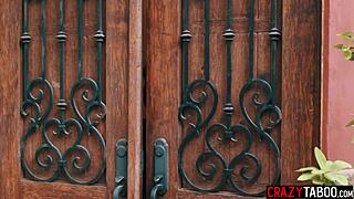 did wet teen indica get caught by kendra james licking her pussy?