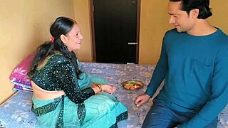 bbw indian milf celebrates festival with rough doggystyle and cumshot