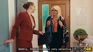 master commands hungarian maid slut to serve his mature pussy needs