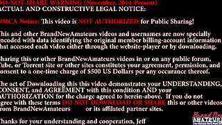 Skinny blonde Keyton and brunette Nica share sloppy cock in wild 3some blowbang