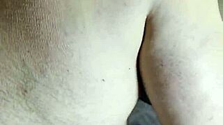 Stepmom Jumps on Stepson's Huge Cock After Chair Fuck