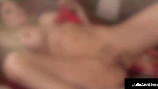 Busty Blonde Mommy Julia Ann Teases Solo