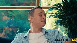 master commands hungarian maid slut to serve his mature pussy needs