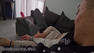 argentinian redhead loses bet deepthroat doggy