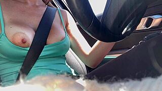 check out artemisia's massive italian milf tits bouncing solo