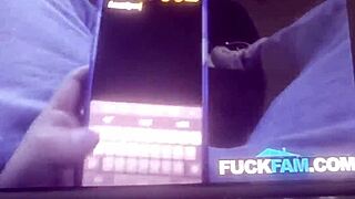 Stepmom Jerks To Unseen Backseat Fucking