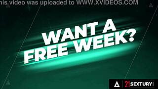 Kitana Lures Lingerie Tease into Sloppy DP Threesome