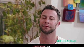 Big Ass Milf Masseuse Chokes on Cock in Public Nuru Showdown