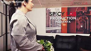 Perverse Italian Milf Lures Young Black Stud for Wild Rides