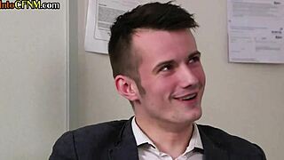 British CFNM Mistresses Jerk Off Submissive At Work Office Femdom Handjob