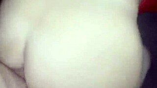 stepson pounds my big ass hard doggystyle with his huge cock from behind