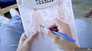 Russian milf pulls stepson close for explicit anatomy lesson and deep penetration