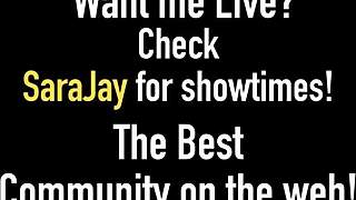 Sara Jay Gulps Rome Majors' Massive Load - Enough for Every Hole!