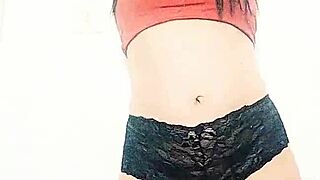 homemade wife dances tits out for stranger