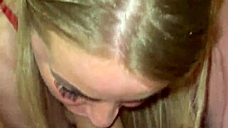 Stepmom plays with your huge cock ends in deep mouth finish