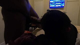 Tryout 9: watch this bbw milf choke on monster black cock before cum gulp