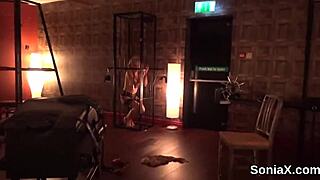 unfaithful british milf lady sonia spreads huge boobs wide