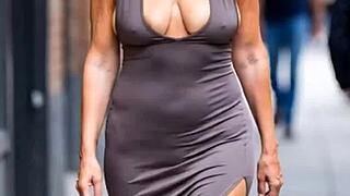 Busty MILFs Massive Saggy Natural Tits Bounce Braless Compilation 9