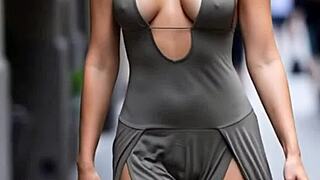 Busty MILFs Massive Saggy Natural Tits Bounce Braless Compilation 9