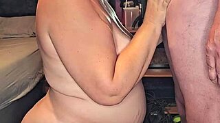 Pregnant Big Tit Milf Sucks Cock