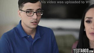 Furious big tits milf doggystyle fucks neighbor's monster cock