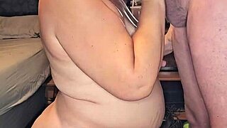 Pregnant Big Tit Milf Sucks Cock