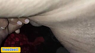 First hotel anal with chubby indian stepmom's hairy big pussy gaping