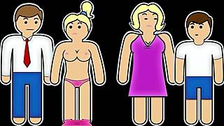 horny milf mum grabs stepson drags him bedroom for hardcore mother in law sex reality