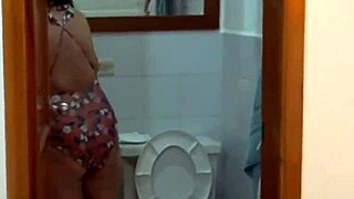 i masturbate twice on beach moaning for cock