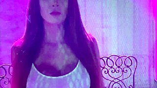 artemisia love's big tits smoke hot outdoor solo