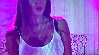 artemisia love's big tits smoke hot outdoor solo